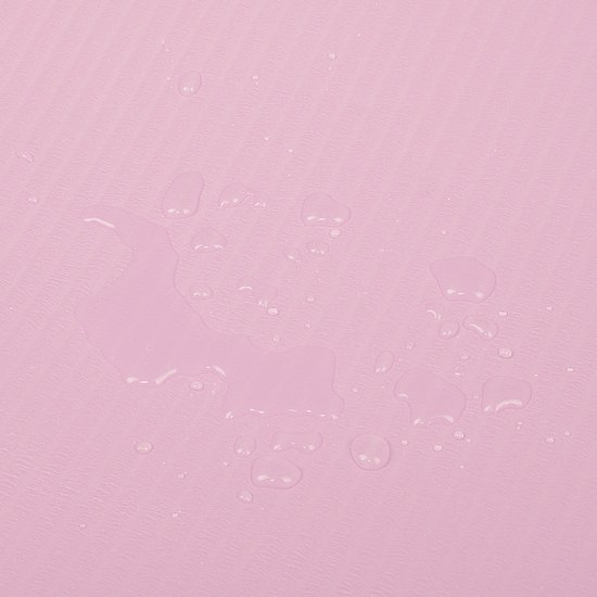 Springos Yoga Mat | 61 x 183 x 1 cm | Roze van Merkloos