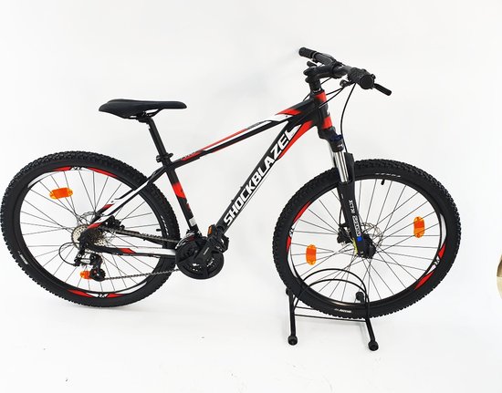 Sprint R2 - Mountainbike - 27.5 inch - 24 versnellingen Shimano - Hydraulisch remsysteem Shimano - Framemaat: 41 cm - Zwart van SPRI