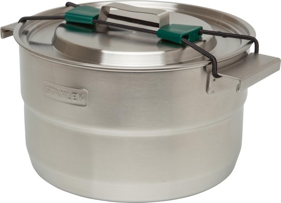 Stanley The Full Kitchen Base Camp Cook Set 3,5L - Campingkookset - Stainless Steel van Stanley