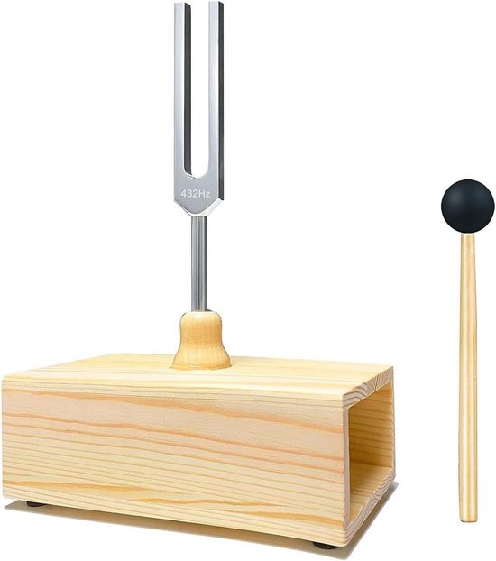 Stemvork 432 Hz voor Klanktherapie en Meditatie met Resonantiebox van Merkloos