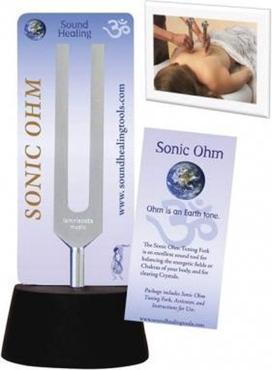 Stemvork Sonic Ohm met activator - 12x2.5 - Aluminium - Rubber - M van Merkloos
