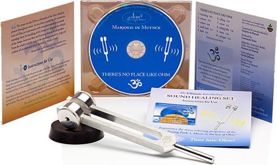 Stemvork Sound Healing kennismakingsset nieuw - Kunststof - Karton - Aluminium - Rubber - S van Merkloos