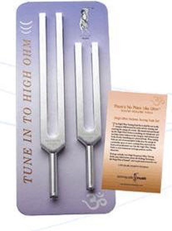 Stemvorken Hoge Ohm - 19.5x2.5 & 16x2.5 - Aluminium van Ohm Therapeutics
