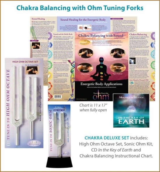 Stemvorkset Deluxe 'Chakra Balancing', Ohm Therapeutics
