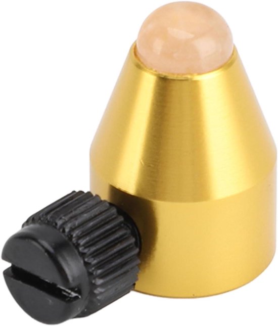 Stemvorkvoetaccessoire van Aluminiumlegering met Kristallen Basis voor Meditatie en Stressverlichting - Roze kleurrijke Energiekanalen - Ontdek de Voordelen van Stemvorkvoeten!