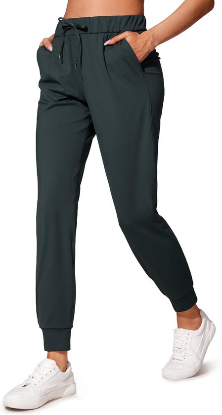Stretch Joggingbroek Dames met Zakken - Comfortabele Sport- en Casual Broek
