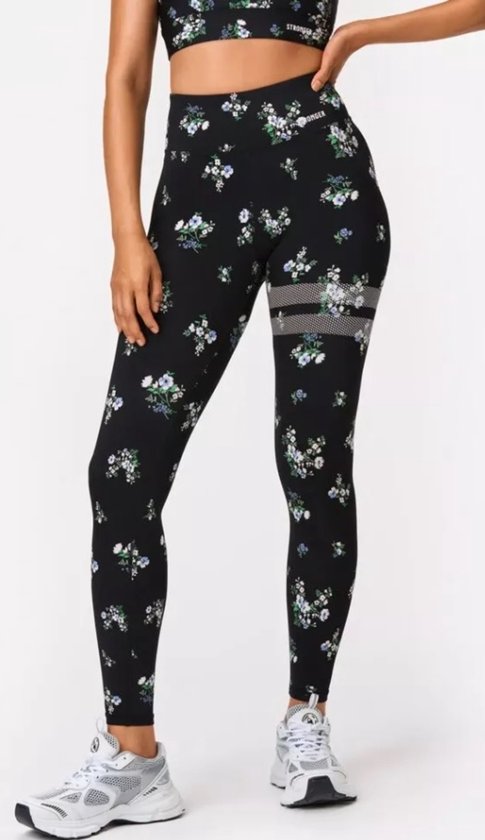 Stronger - Gardenia HW Tights - Sportlegging - Dames - Zwart - Maat S van Stronger