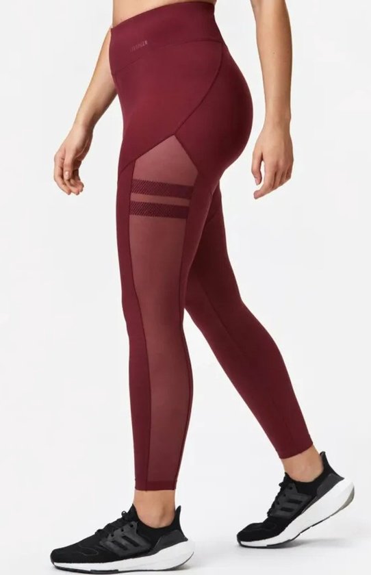 Stronger - Guardian Tights - Sport Tights - Dames - Rood - Maat XL van Stronger