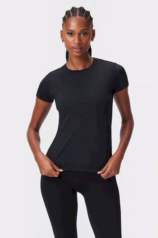 STRONGER - the one t-shirt - Training t-shirt korte mouw dames - Zwart van Merkloos
