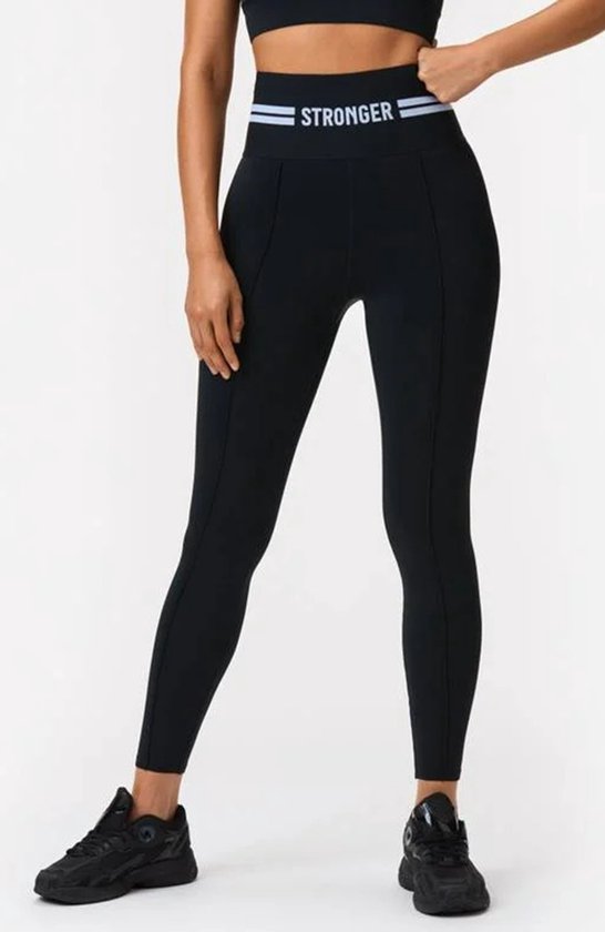 Stronger - Verve HW Tights - Sportlegging - Dames - Zwart - Maat S van Merkloos