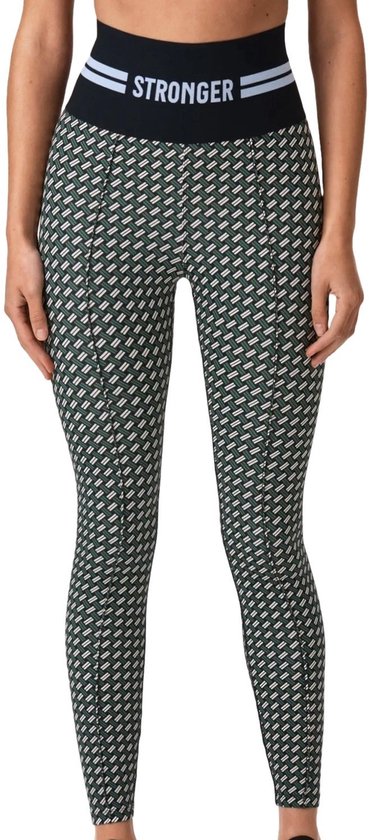 Stronger - Verve Tight - Sport Tights - Dames - Groen - Maat XL van Merkloos