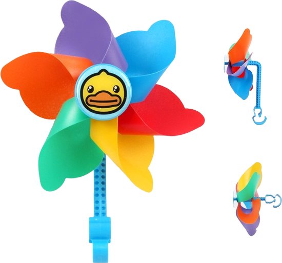 Stuurversiering Molen - Fiets Versiering Bloemen - Kinderfiets van Toi-Toys