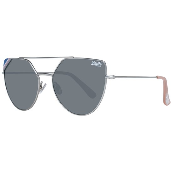 Superdry SDS Mikki 002 Zonnebril - Dames - Heren - Zilverkleurig van Superdry