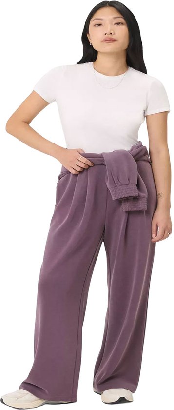 Sweaty Betty Sand Wash Wide Leg Broek PAARS - Maat L