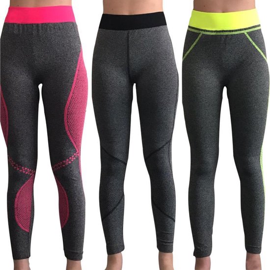 Sweet Angel Yoga annex sport-leggings set van 3 van Sweet Angel