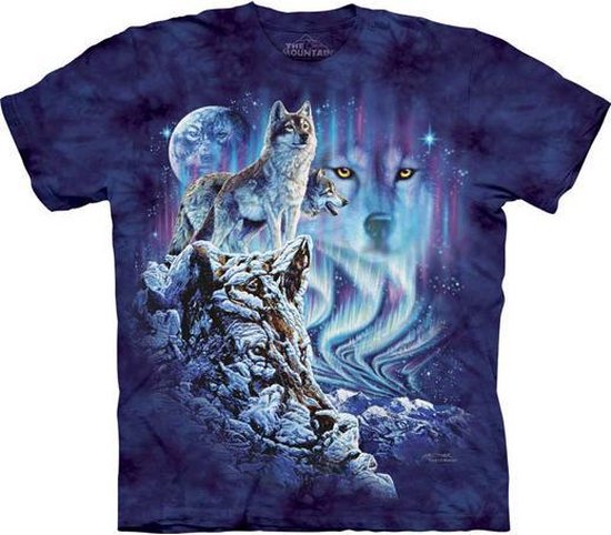 T-Shirt Mountain Artwear Find 10 Wolves M - M van T