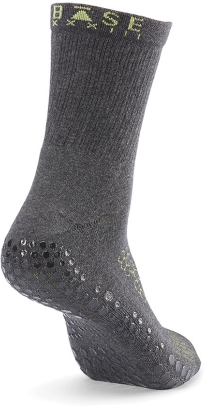 Tavi Base 33 Yoga & Pilates Crew Gripsokken - Antraciet - 43-45 van Merkloos