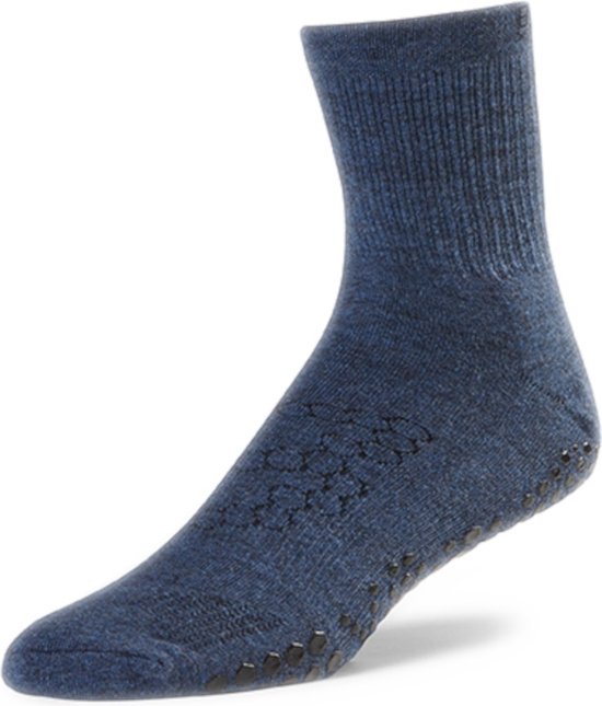 Tavi Base 33 Yoga & Pilates Crew Gripsokken - Navyblauw - 43-45