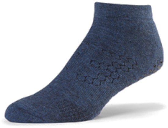 Tavi Base 33 Yoga & Pilates No-Show Gripsokken - Navyblauw - 43-45 van Merkloos
