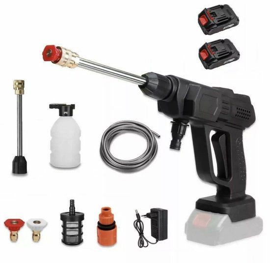 TD Hogedrukreiniger - Draagbaar - Accu drukreiniger 21V - Auto Wasmachine - Hogedrukreiniger - 30 bar van TD