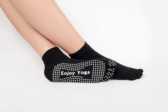 Teen sokken, sport, fitness, pilates, yoga, anti-slip slijtvast ademend van Ozaiic