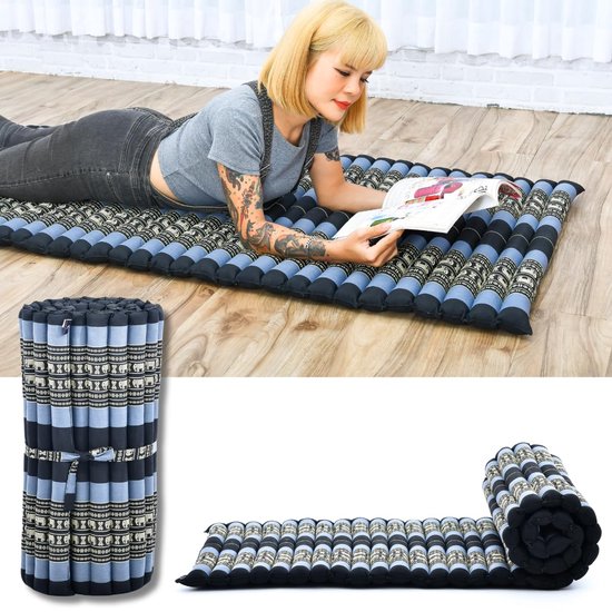 Thaise Rolmat - Met Stevige Kapok Vulling - Voor Yoga en Meditatie - 190 x 70 cm