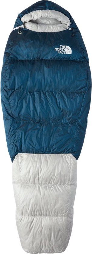 The North Face Blue Kazoo Eco Mummie Slaapzak Banff Blue-Tin Grey Regular van The North Face