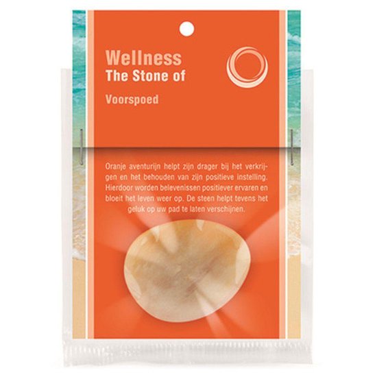 The stone of Voorspoed (Aventurijn oranje) van T