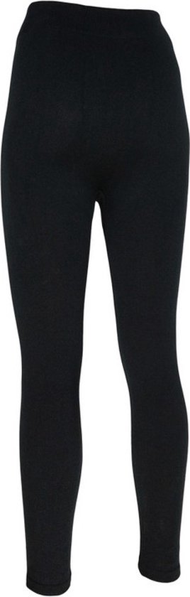 Thermo broek lang voor kinderen zwart - Wintersport kleding Ã¢â‚¬â€œ Thermokleding - Lange thermo broek/legging - Kinderlegging 128/134 van Avento