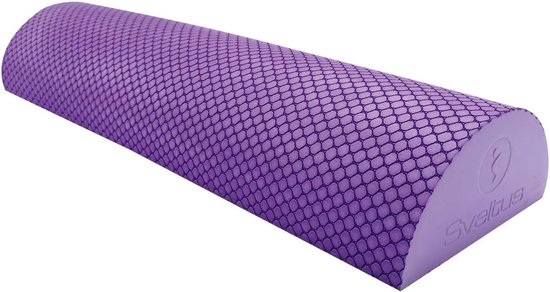 Thijox - Pilates Halve Rol Schuimblok - Ideaal voor Yoga, Massages en Revalidatie - Verbeter Evenwicht & Stabiliteit - Compact en Stevig - Gestructure