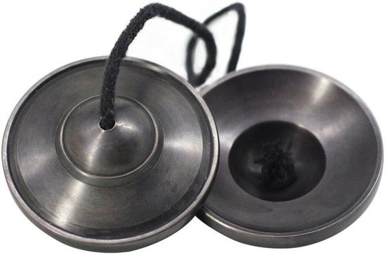 Tibetaanse Tingsha Bekkens - Meditatie Klokken - Meditatie Beoefening - Handgemaakt - 3 inch - Niet gespecificeerd