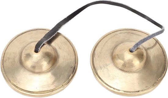 Tingsha Cymbals - Meditatie en Yoga Ontspanning - Tibetaanse Boeddhistische Bell Chimes - Percussie Instrument van Merkloos