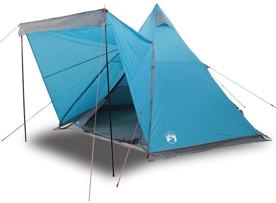 Tipitent 6-persoons waterdicht blauw van Obelink