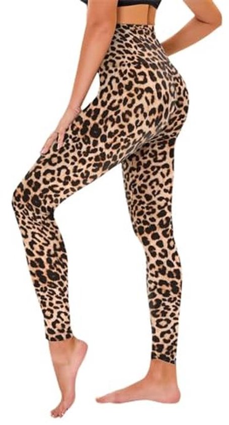 TNNZEET Leggings Hoge Taille voor Dames, Elastische Sportbroek Anti-cellulitis, voor Sport, Yoga, Gym