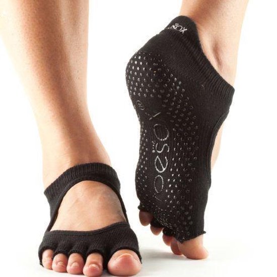 TOESOX™ - Bellarina Half Toe Zwart XS