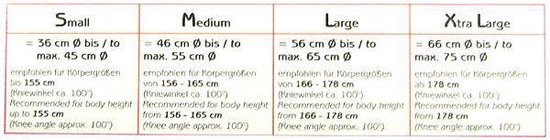 Togu Power-Gymnastiekbal 55cm, groen van Merkloos
