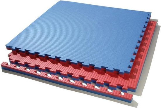 Toorx 1 m2 Vechtsport Mat 4 cm - 100x100x4 cm - Tatami Mat - Judo mat voor thuis van Merkloos
