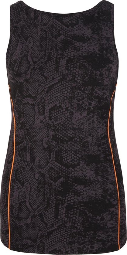 Top met boothals en met beha, snakeskin XS Loungewear shirt YOGISTAR van YOGISTAR