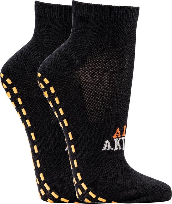 Topsocks yoga sokken Air Active zwart 30-35 van Topsocks