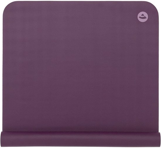 Travel yogamat voor onderweg, opvouwbaar en extreem antislip, natuurlijk rubber, 1,3 mm lichtgewicht