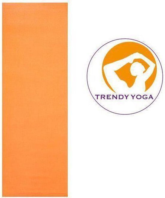 Trendy Sport - Professional Yogamat - 180 cm x 60 cm x 0,5 cm - Oranje van Merkloos