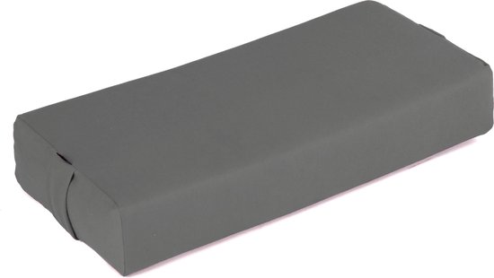 TriYoga bolster, groot graphit Meditatiekussen YOGISTAR van YOGISTAR