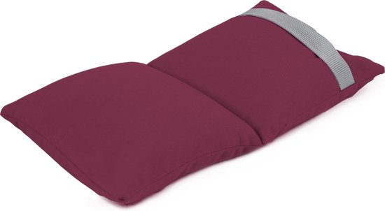 TriYoga zandzak - 4 kg burgundy Meditatiekussen YOGISTAR van YOGISTAR