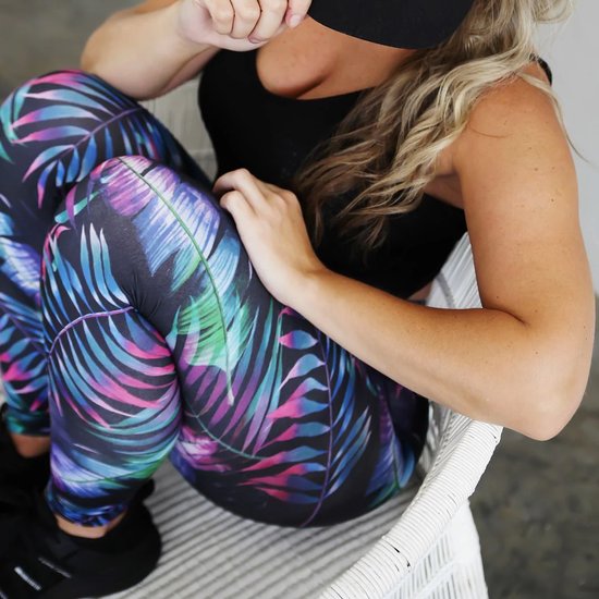 Tropicana | Dames legging | Middelhoge Taille & Stretch | Positive Pants | XXL van Merkloos
