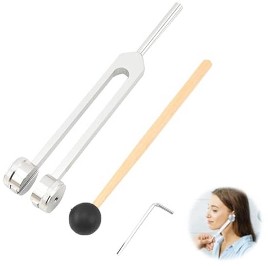 Tuning Fork 128 Hz voor Chakra Healing en Geluidstherapie van Merkloos
