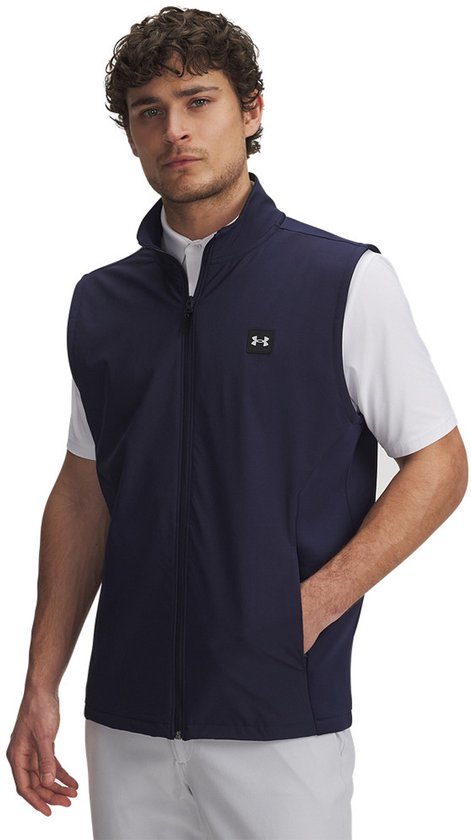 UA Drive Pro Storm Hyb VST-Midnight Navy / / Metallic Silver van Under Armour