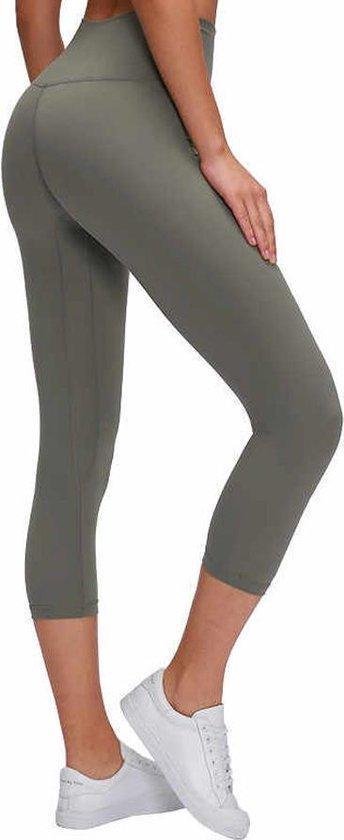 Ultimate Fit Fitnesslegging - High-Waisted  Sportlegging 7/8 Sport / Yoga legging Olijf van Ultimate