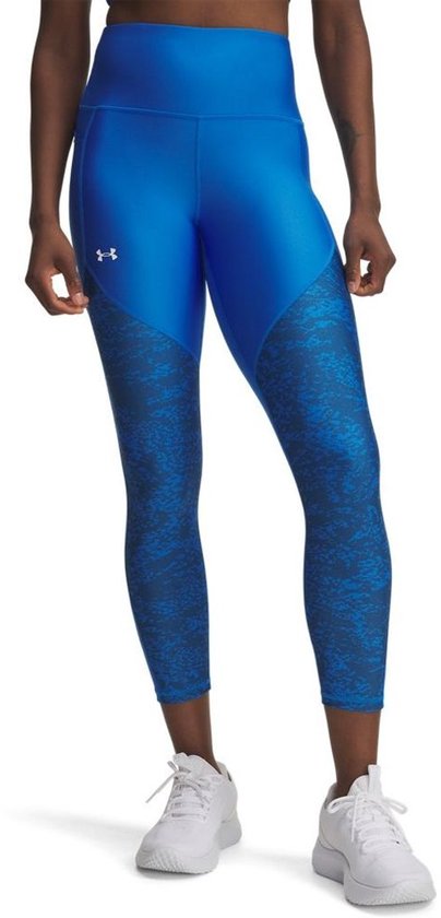 Under Armour Damen Leggings Tech Print Panel Ankle Leg 1386407 Blue 402-XS