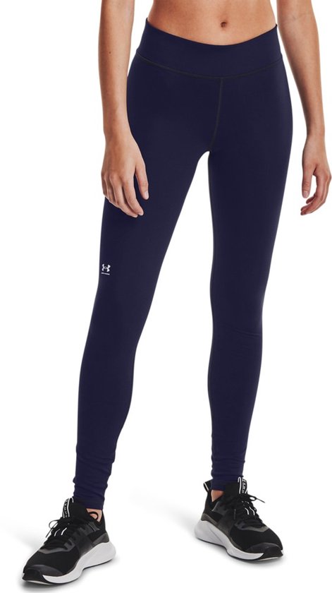 Under Armour Damen UA Authentics Leggings Midnight Navy-XL van Merkloos