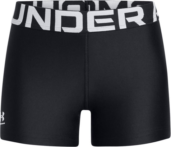 Under Armour G Heatgear Shorty Meisjes Sportlegging - Zwart van Under Armour